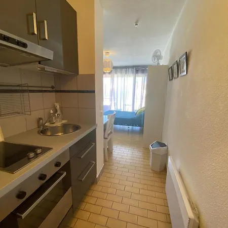 Appartamento Studio Lumineux Avec Balcon, Proche Thermes, Wifi Gratuite, Lave-linge, Non-fumeur, Parking A Proximite - Fr-1-503-173